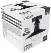 Avide Εξωτερικό Φωτιστικό Οροφής Imperial 1xE27 IP44 Antique Χρυσό